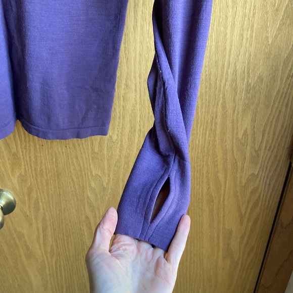 Athleta Forest Hill turtleneck, XS, violet - Picture 4 of 8